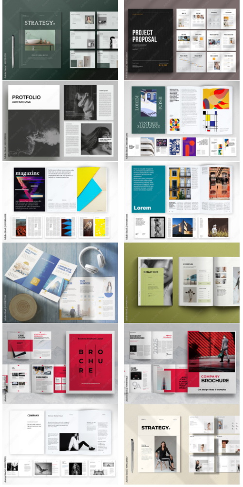 Brochures and Catalog Collections #6 500xIND