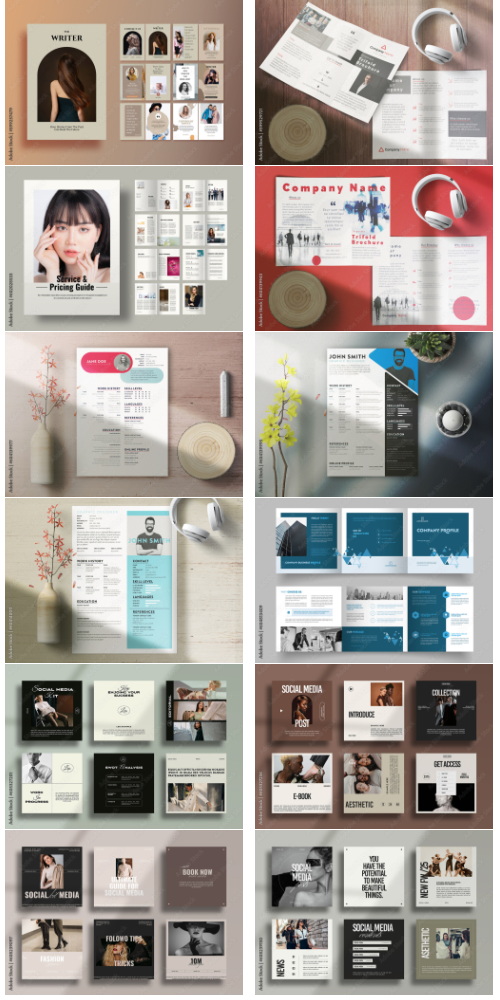 Brochures and Catalog Collections #6 500xIND