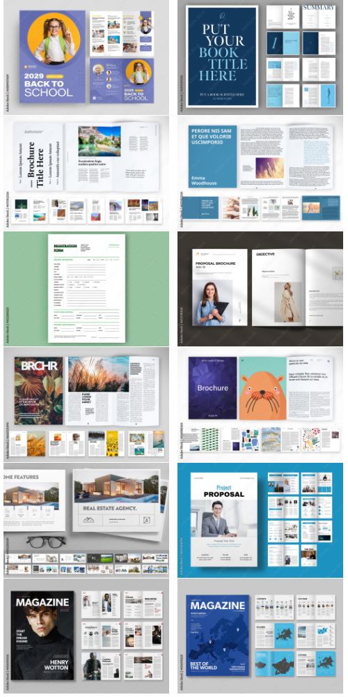 Brochures and Catalog Collections #6 500xIND