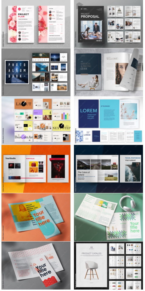 Brochures and Catalog Collections #6 500xIND
