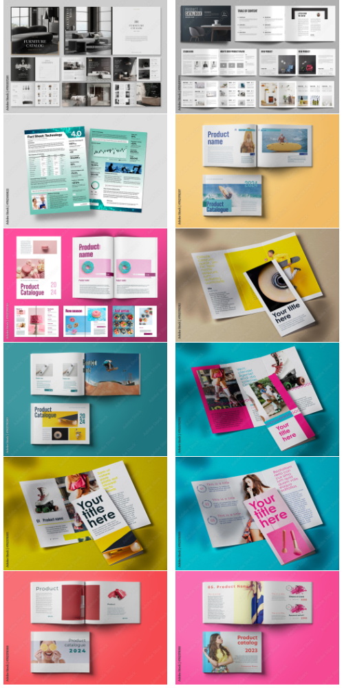 Brochures and Catalog Collections #6 500xIND