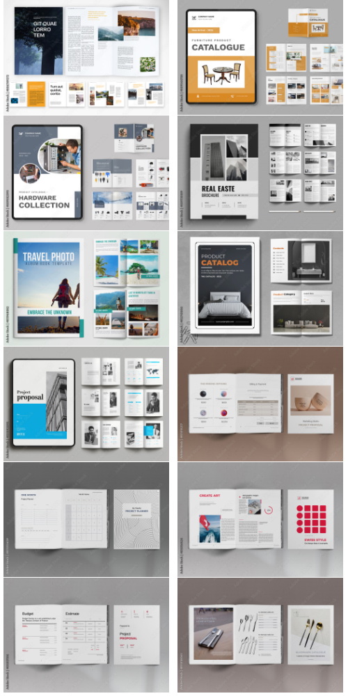 Brochures and Catalog Collections #6 500xIND