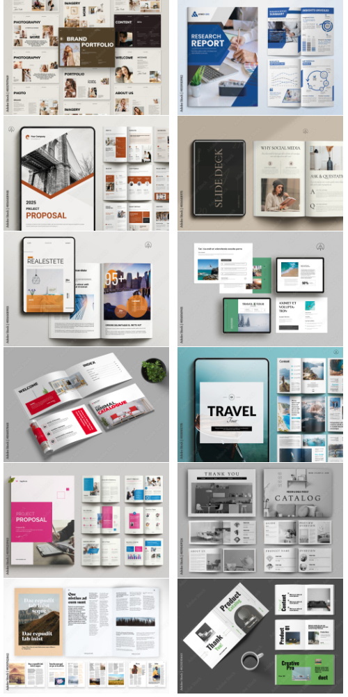 Brochures and Catalog Collections #6 500xIND