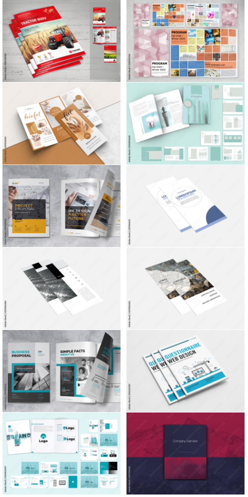 Brochures and Catalog Collections #6 500xIND