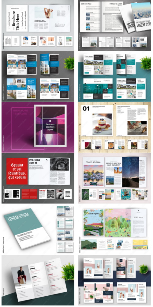 Brochures and Catalog Collections #6 500xIND