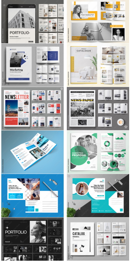 Brochures and Catalog Collections #5 500xIND