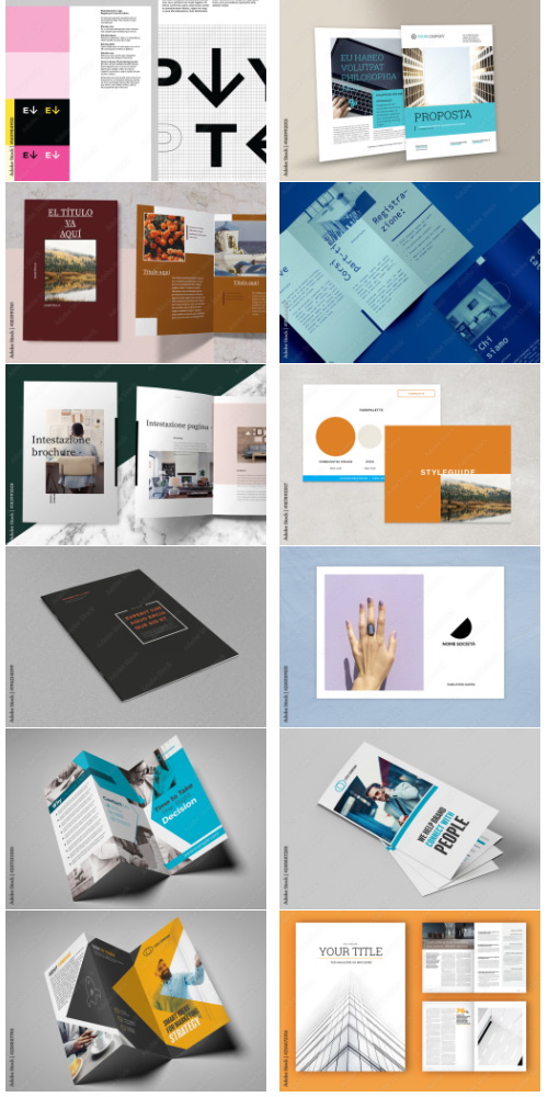 Brochures and Catalog Collections #4 500xIND