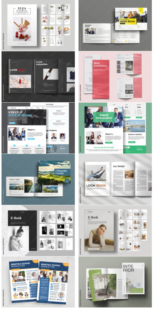 Brochures and Catalog Collections #4 500xIND Brochures and Catalog Collections #4 500xIND