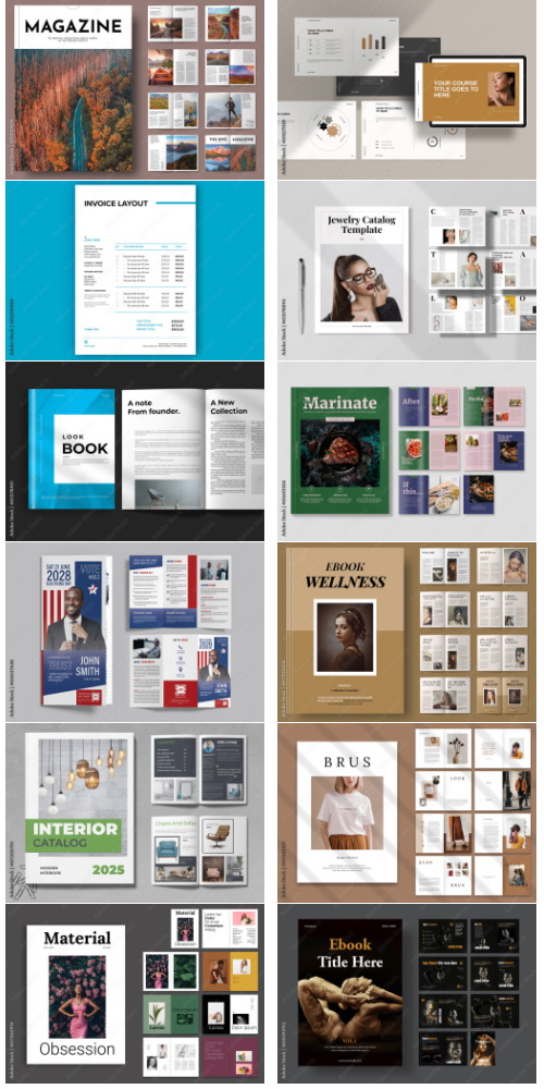 Brochures and Catalog Collections #4 500xIND Brochures and Catalog Collections #4 500xIND