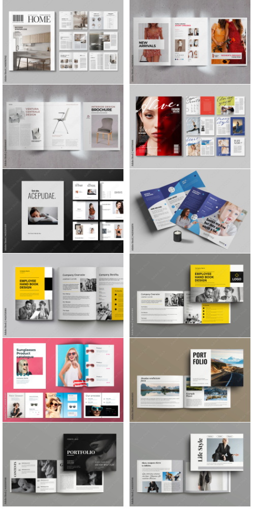 Brochures and Catalog Collections #4 500xIND Brochures and Catalog Collections #4 500xIND