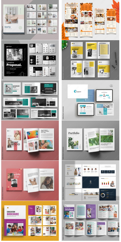 Brochures and Catalog Collections #4 500xIND Brochures and Catalog Collections #4 500xIND