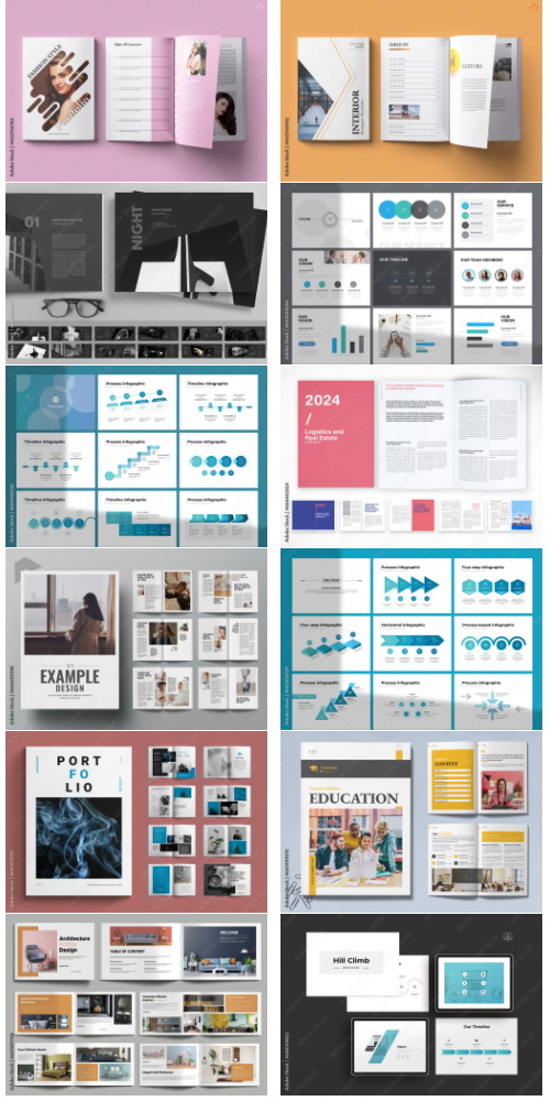 Brochures and Catalog Collections #4 500xIND Brochures and Catalog Collections #4 500xIND