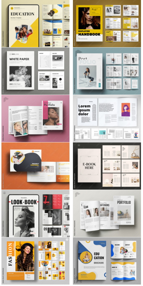 Brochures and Catalog Collections #4 500xIND Brochures and Catalog Collections #4 500xIND
