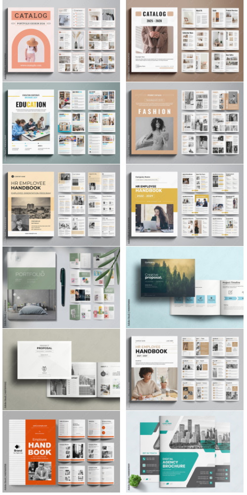 Brochures and Catalog Collections #4 500xIND Brochures and Catalog Collections #4 500xIND