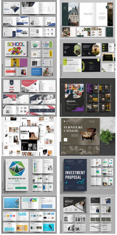 Brochures and Catalog Collections #4 500xIND Brochures and Catalog Collections #4 500xIND