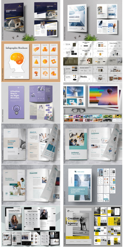 Brochures and Catalog Collections #3 500xIND