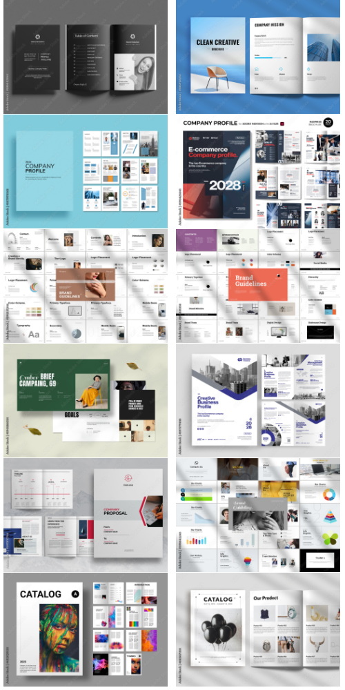 Brochures and Catalog Collections #3 500xIND