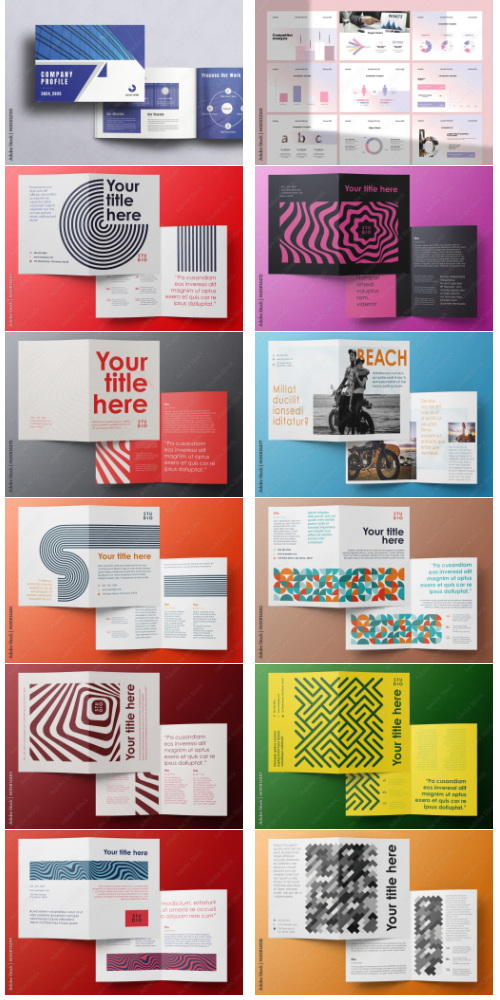 Brochures and Catalog Collections #3 500xIND