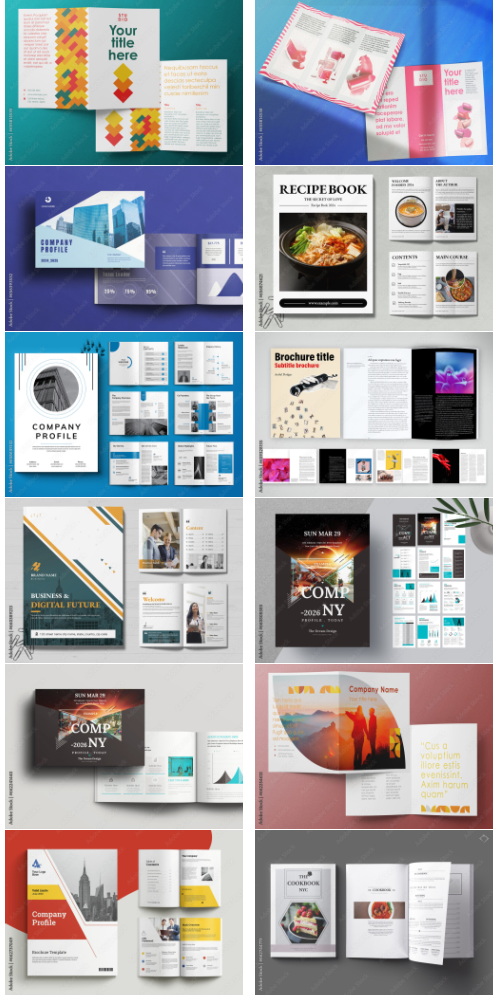 Brochures and Catalog Collections #3 500xIND