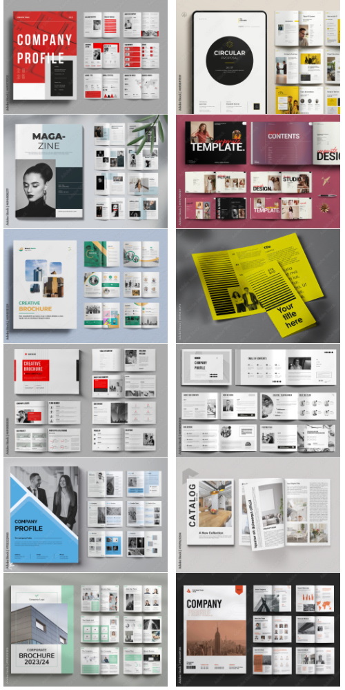 Brochures and Catalog Collections #3 500xIND