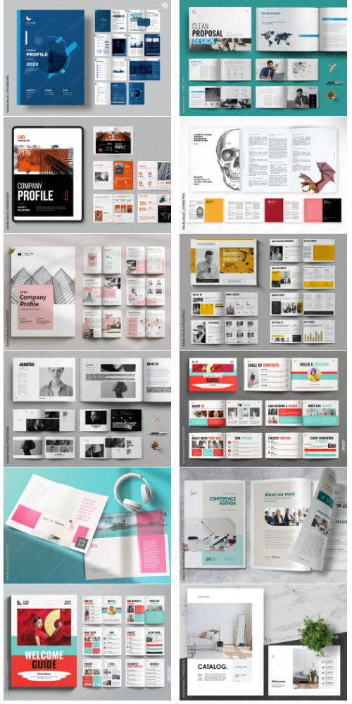 Brochures and Catalog Collections #3 500xIND