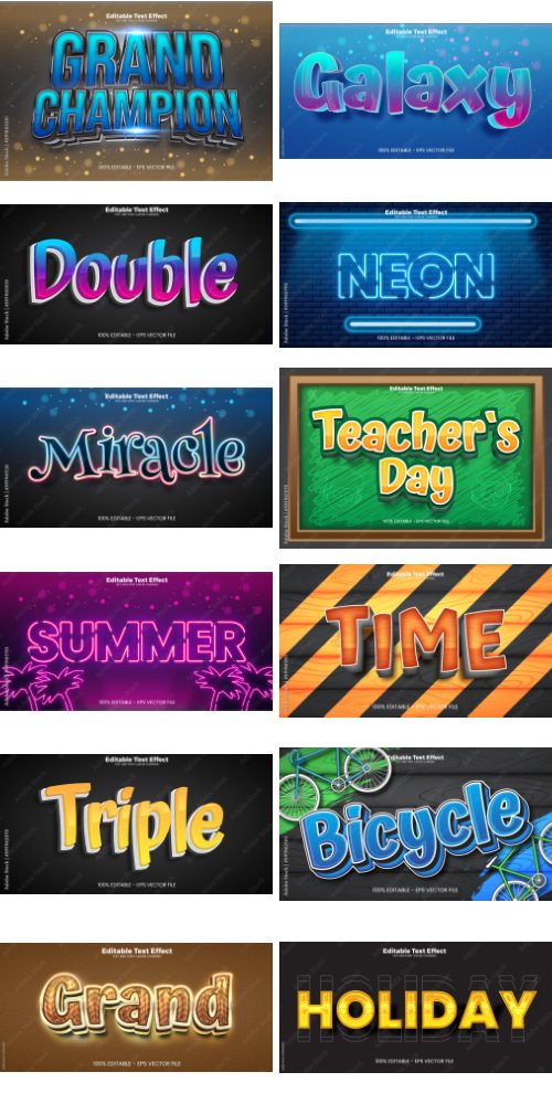 Editable Text Effect In Modern Trend Style 7 500xAI Editable Text Effect In Modern Trend Style 7 500xAI