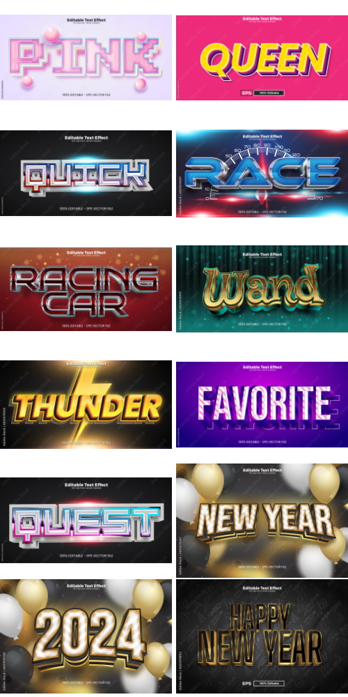 Editable Text Effect In Modern Trend Style 7 500xAI Editable Text Effect In Modern Trend Style 7 500xAI