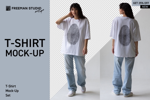T-Shirt Mock-Up Set
