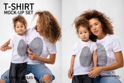 T-Shirt Mock-Up Set