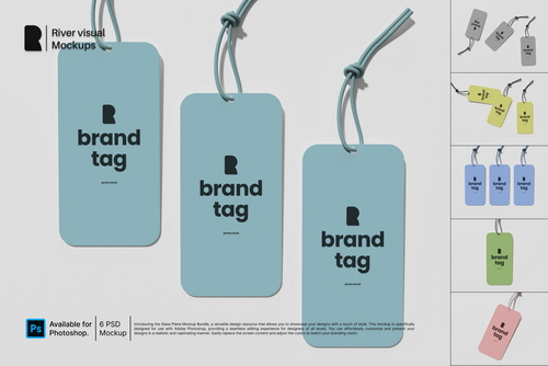 Brand Tag Mockup
