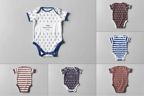 Baby Bodysuit Mock-up