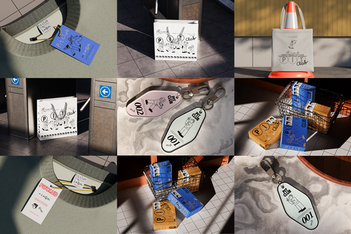 Merchandise Fashion Branding Mockup
