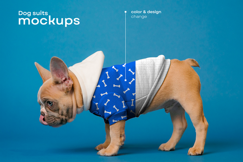 Dog Suits Mockup