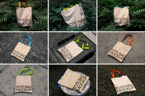 Tote Bag Mockup Bundle