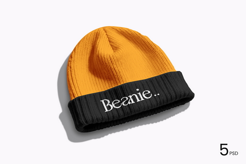 High Quality Beanie Mockup