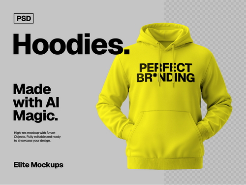 Hoodie Mockup Set