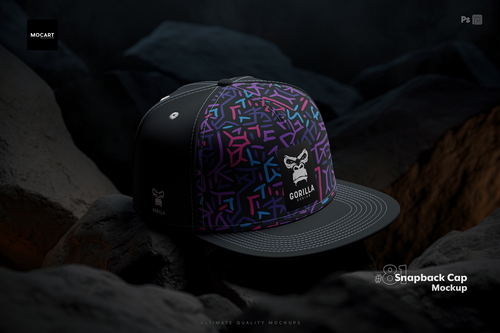 Snapback Cap Mockup v.5
