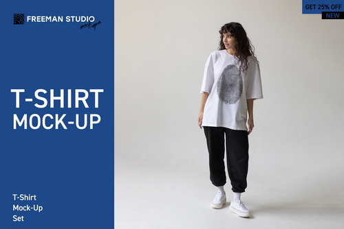 T-Shirt Mock-Up Set