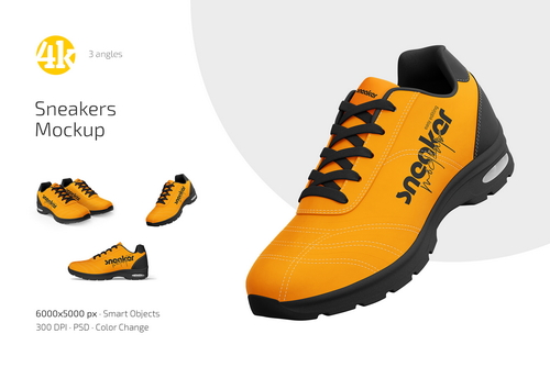 Sneakers Mockup Set