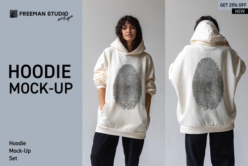 Hoodie Mock-Up Set