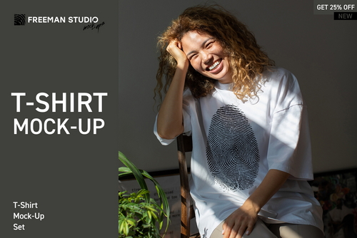 T-Shirt Mock-Up Set