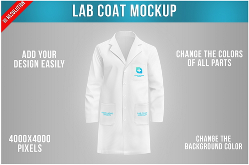 Lab Coat Mockup