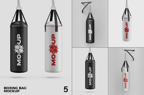 Punching Bag Mockup