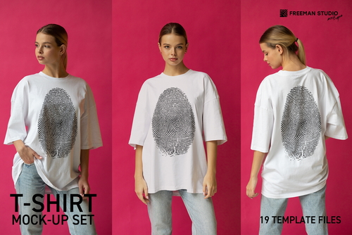 T-Shirt Mock-Up Set