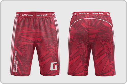 Soccer Shorts Mockup