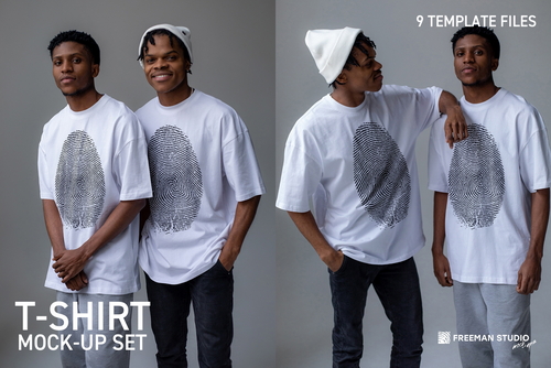 T-Shirt Mock-Up Set
