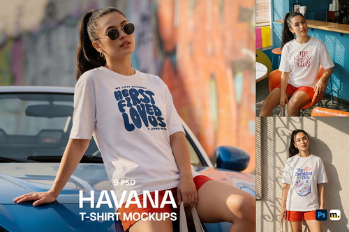 Havana T-Shirt Mockups