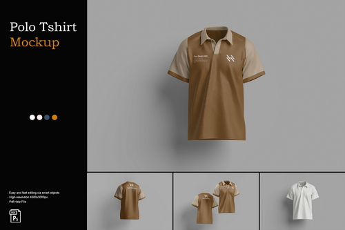 Polo Tshirt Mockup