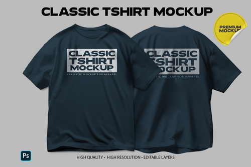 Classic Tshirt Mockup