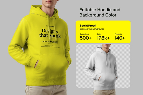 Elite Hoodie Mockup Set